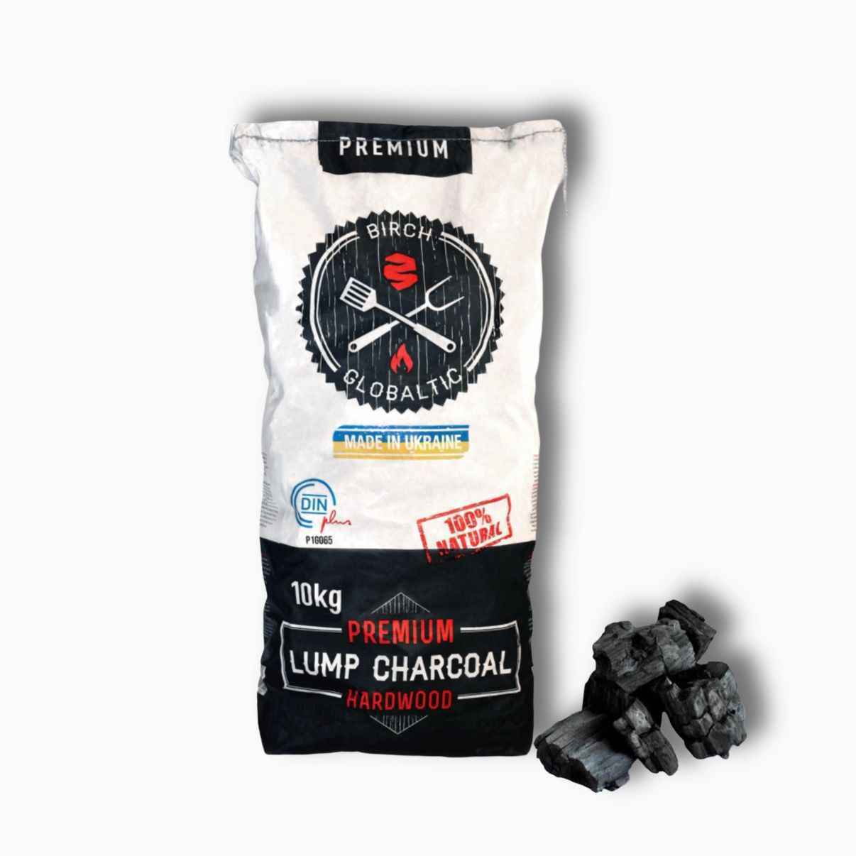 Birch Lumpwood Charcoal 10 kg x2