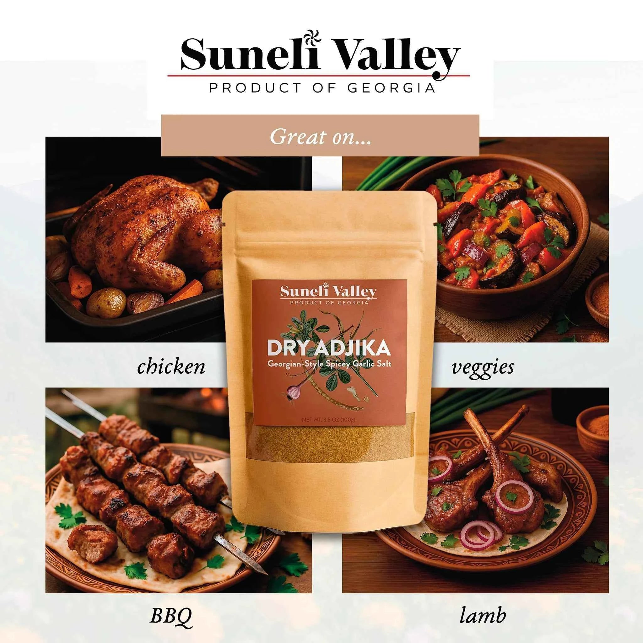 Flavours of Fire & Earth – Georgian Seasoning Set