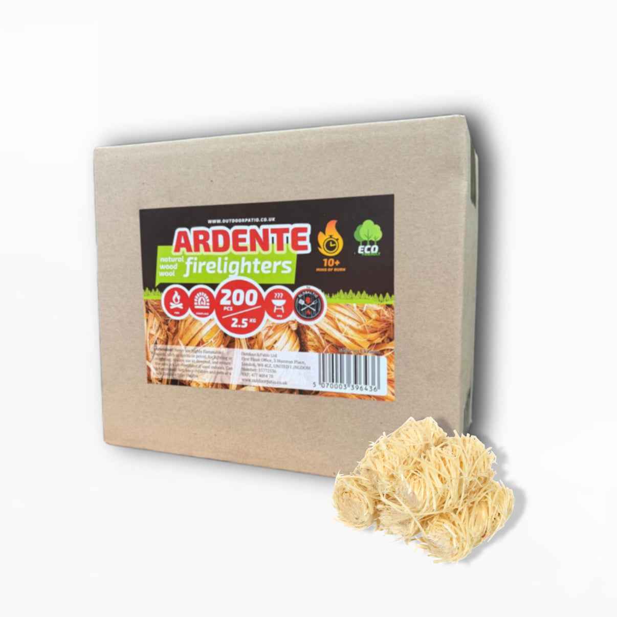 Wood firelighters