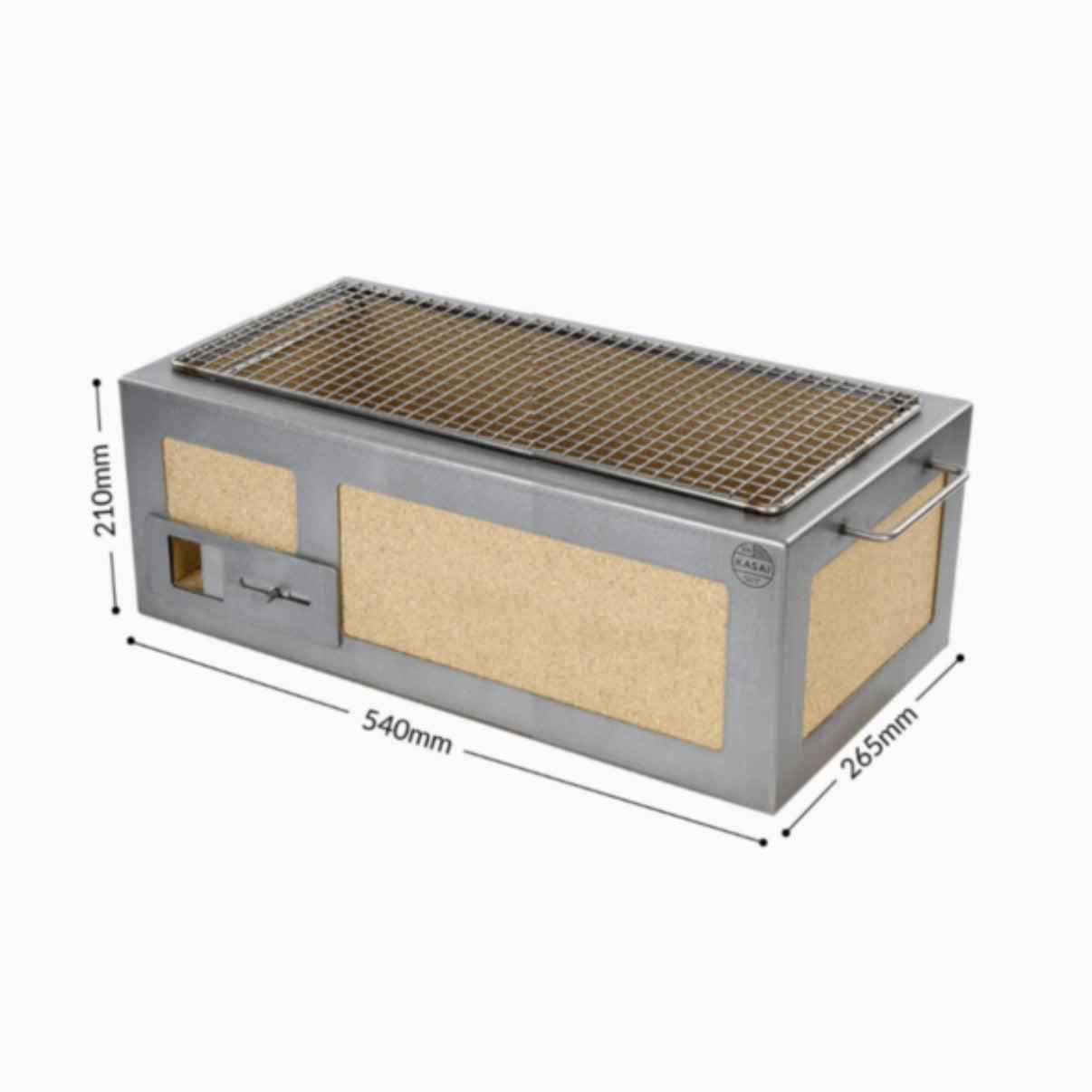 Kasai Konro Grill with Stainless Steel Frame V2