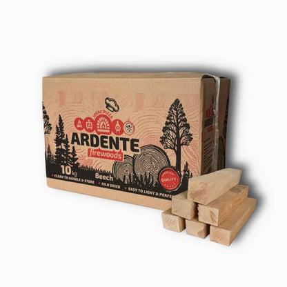 Special Kiln-Dried Beech Logs – 10kg Box