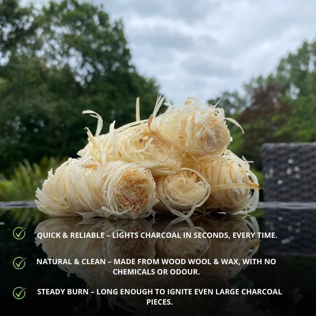 Wood Wool Eco Firelighters - 1 box