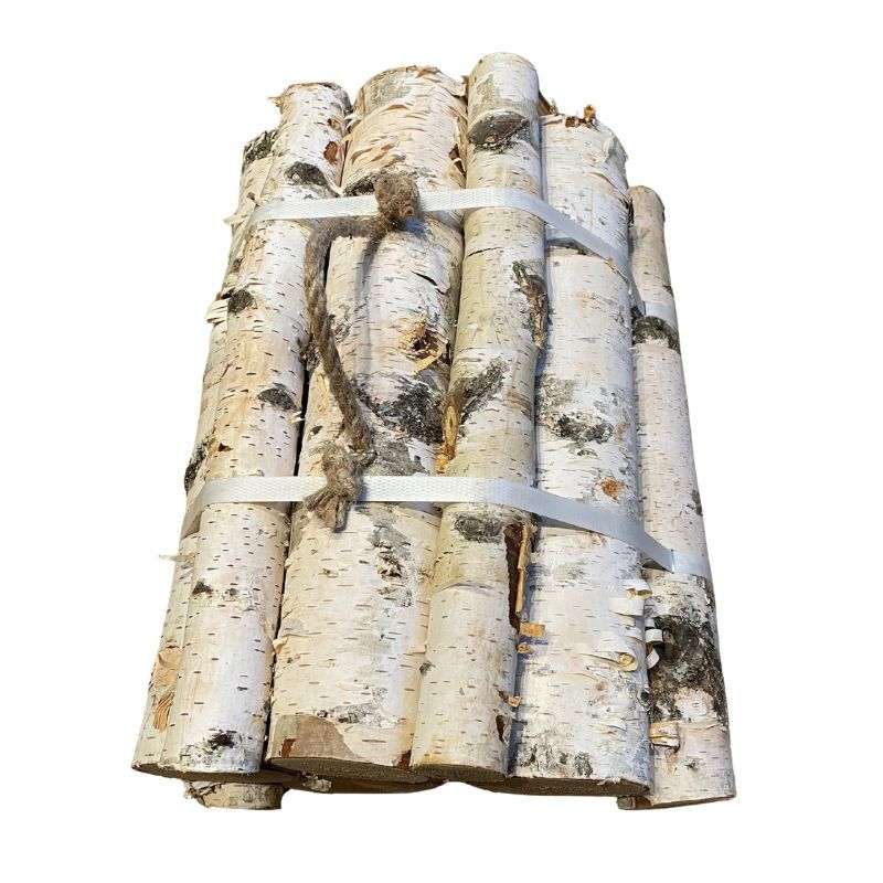 Decorative Silver Birch Logs - Bundle of 10 logs