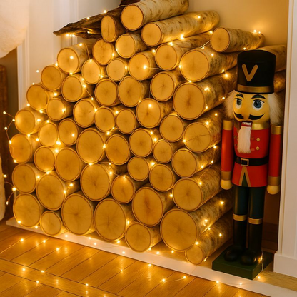 Decorative Silver Birch Logs - Bundle of 10 logs